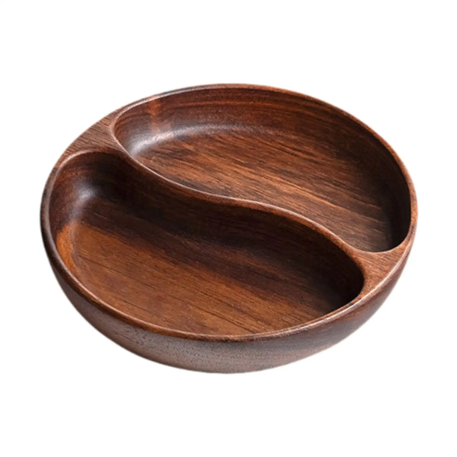 Acacia Wooden Serving Tray Appetizer Platter Home Decor for Party Snack Tray