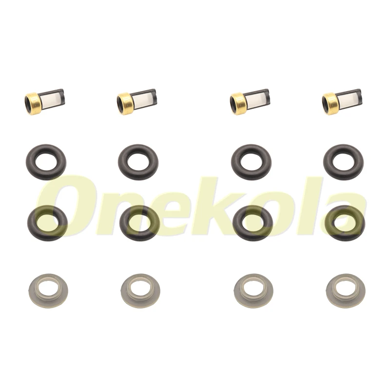 Fuel Injector Service Repair Kit Filters Orings Seals Grommets for Nissan 350z Maxima G35 3.0L 3.5 842-12240 FBJC100 16600-5L700