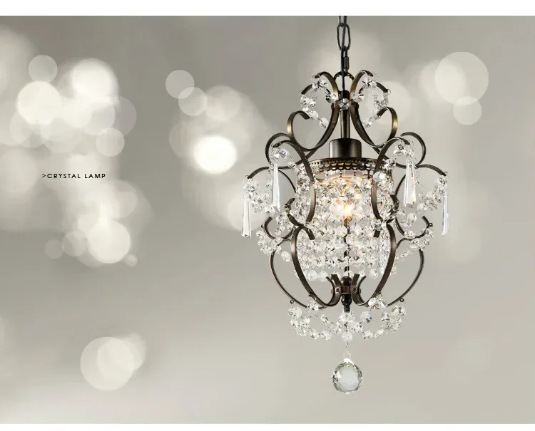 

Modern Crystal Chandeliers Small Chandelier Ceiling Lights Fixture for Living Room Bedroom Restaurant