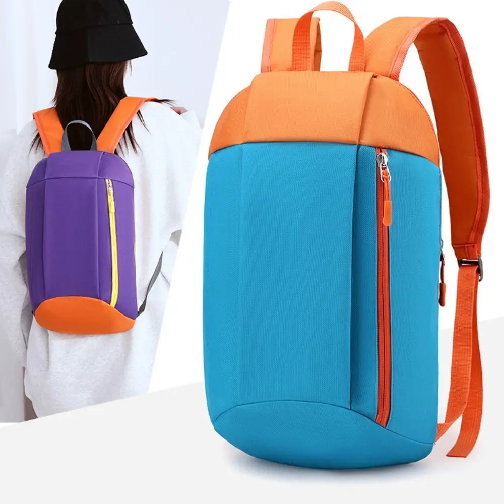 Men's Backpack Lightweight Outdoor Backpack Waterproof Adjustable Straps Hiking Rucksack Nylon Fabric Traveling Bag Unisex
