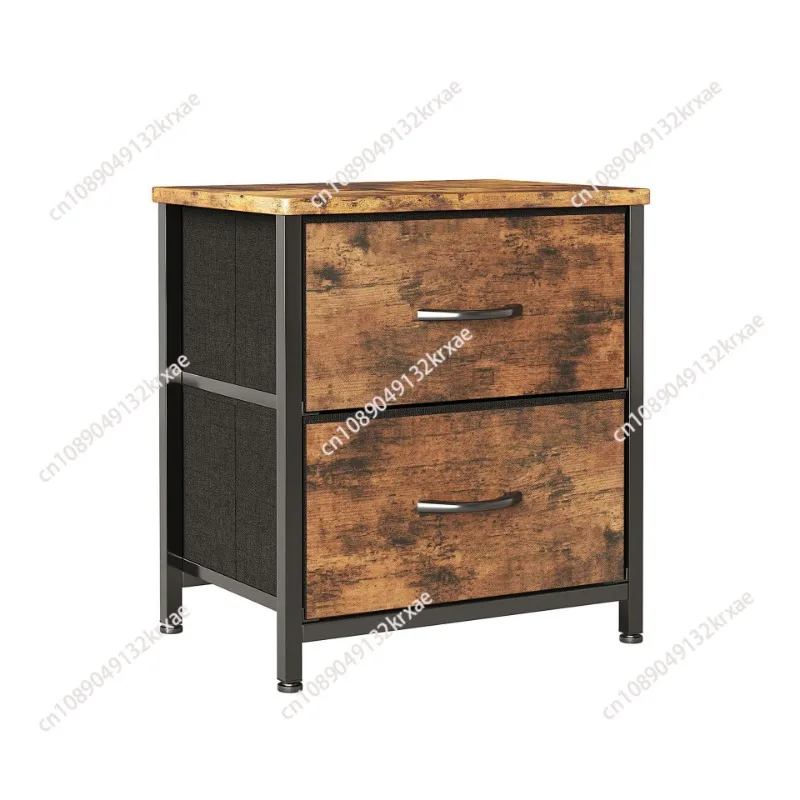 

Cabinet For Living Room With 2 Fabric Drawers Cabinet Tables With Storage Closet Chest Clothes Display Dresser Of Furniture