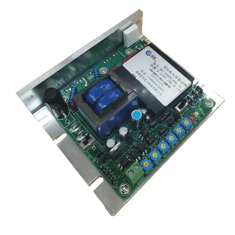 volt adjust in 115/230VAC Output 90v/180VDC SCR DC Motor Speed Controller 1/2hp 1hp 180v dc motor controller anti-interference