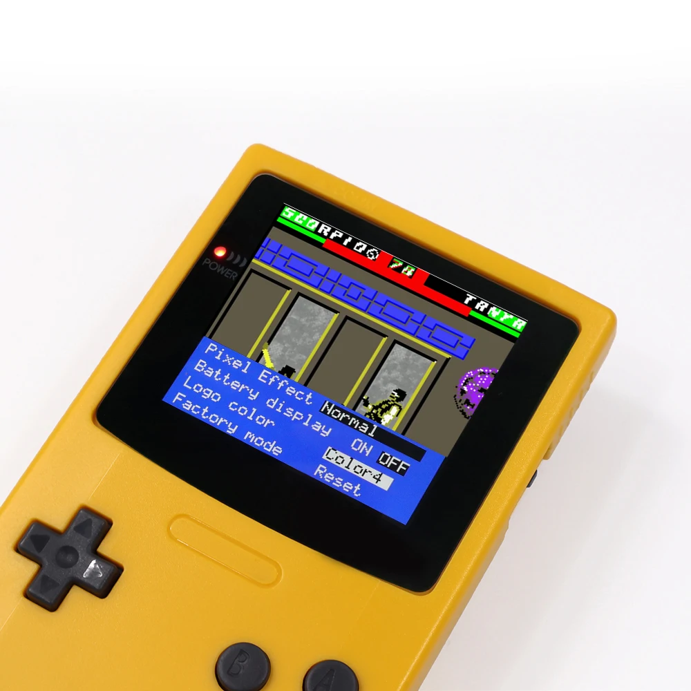 720P HDMI Output GBC Q5 IPS Screen Backlight Kits w/Pre-cut Shell Bilut-in OSD Menu For GameBoy Color Console