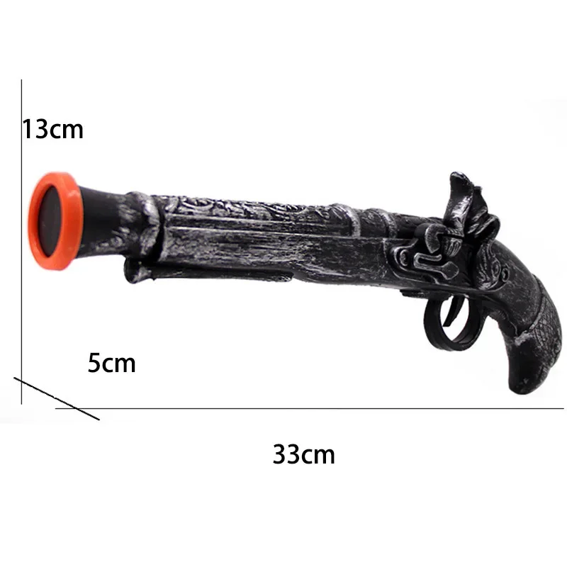 Halloween Spielzeug Für Jungen Mädchen Party Cosplay Pirate Gun Einrichtungsgegenstände Familie Pistole Retro Kostüm Requisiten Cosplay Gun