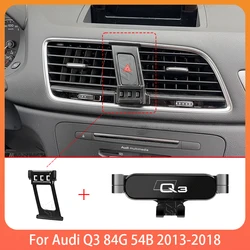 Phone Holde Car For Audi Q3 8U 2013 2014 2015 2016 2017 2018 Mobile Support Special Fixed Bracket GPS Base Mount Stand Interior