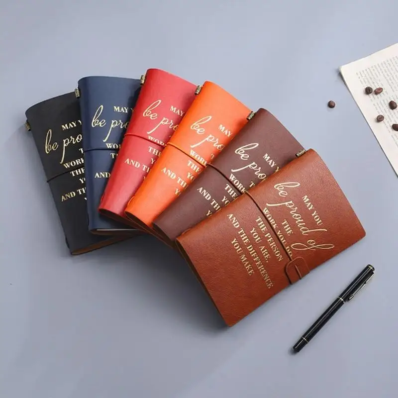 Multifunktionales Notizbuch Journal Notebook Stationery Notepads PU Cover Business Notebooks für Notizen Skizzen