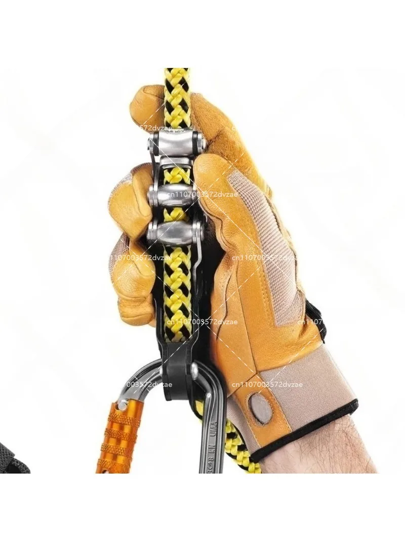 Ascender Handle and Handleless for Hand Chest Foot Climbing Canyoneering Caving