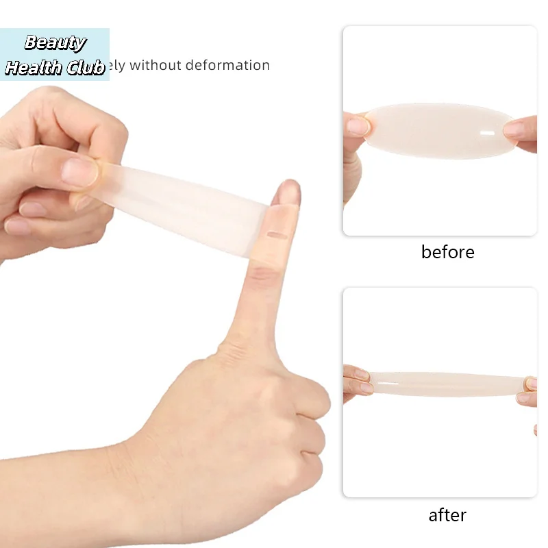 

【1Pc Silicone Finger Protective Patch Wrapping Compression Waterproof Finger Patch Finger Pain Relief Soft Bandage Breathable】