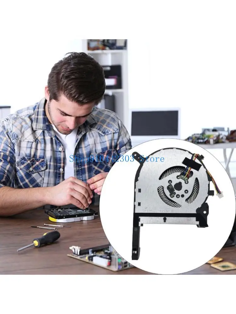 

L4MD охлаждающий вентилятор ЦП -графический процессор охлаждающий компьютер замена охлаждения вентилятор радиатор для FX506