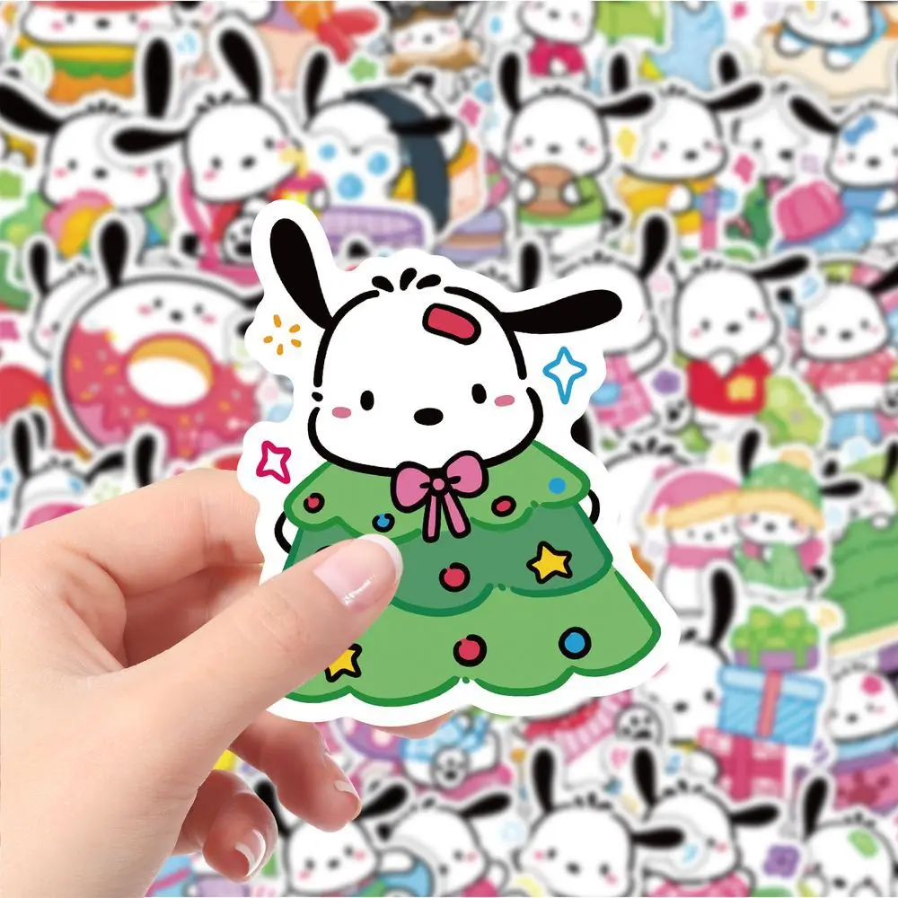 

10/30/50/100PCS Sanrio Pochacco Cartoon Sticker DIY Fridge Laptop Luggage Skateboard Graffiti Joke Sticker