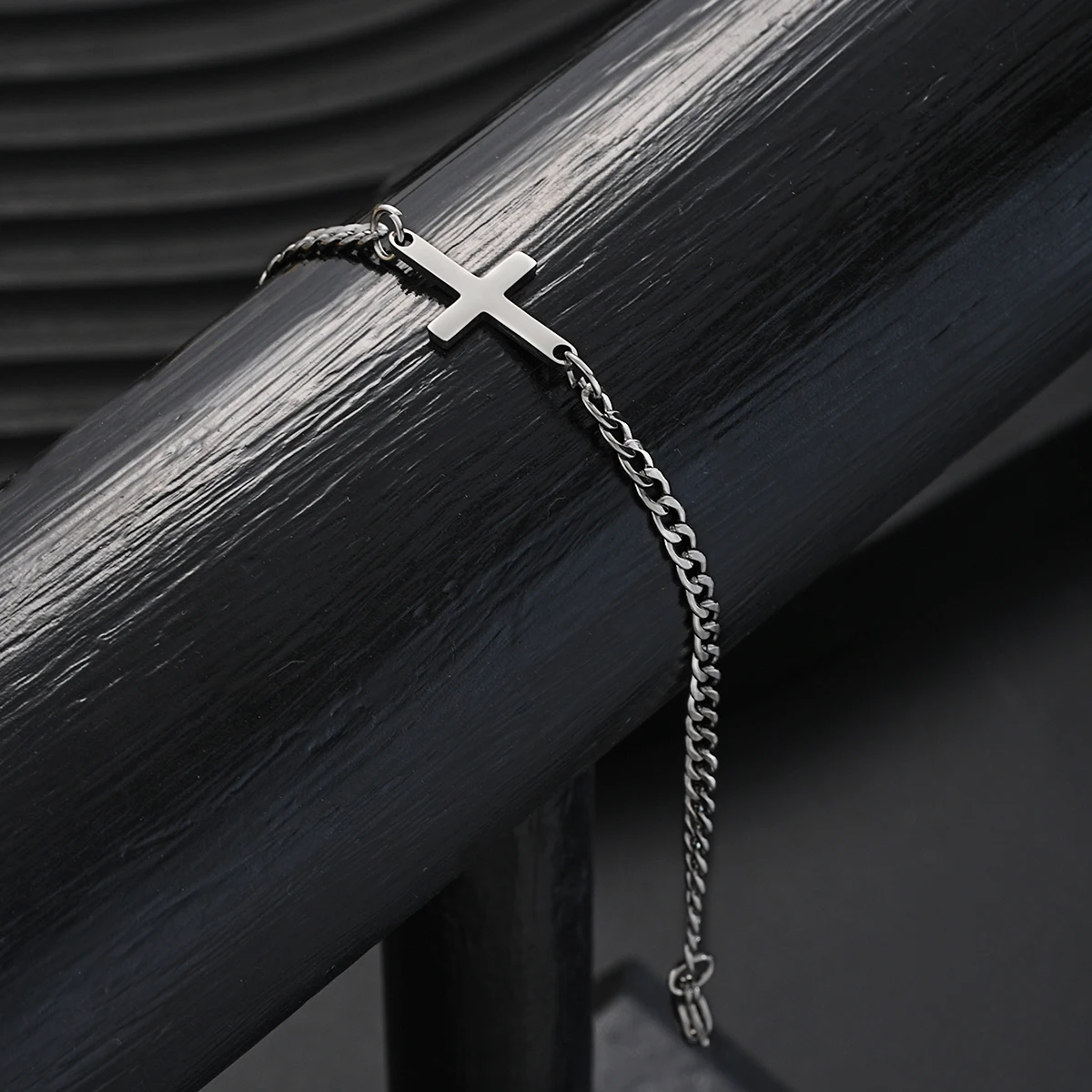 Simple Men's Stainless Steel C - Lobster Clasp Silver ulasan dan harga