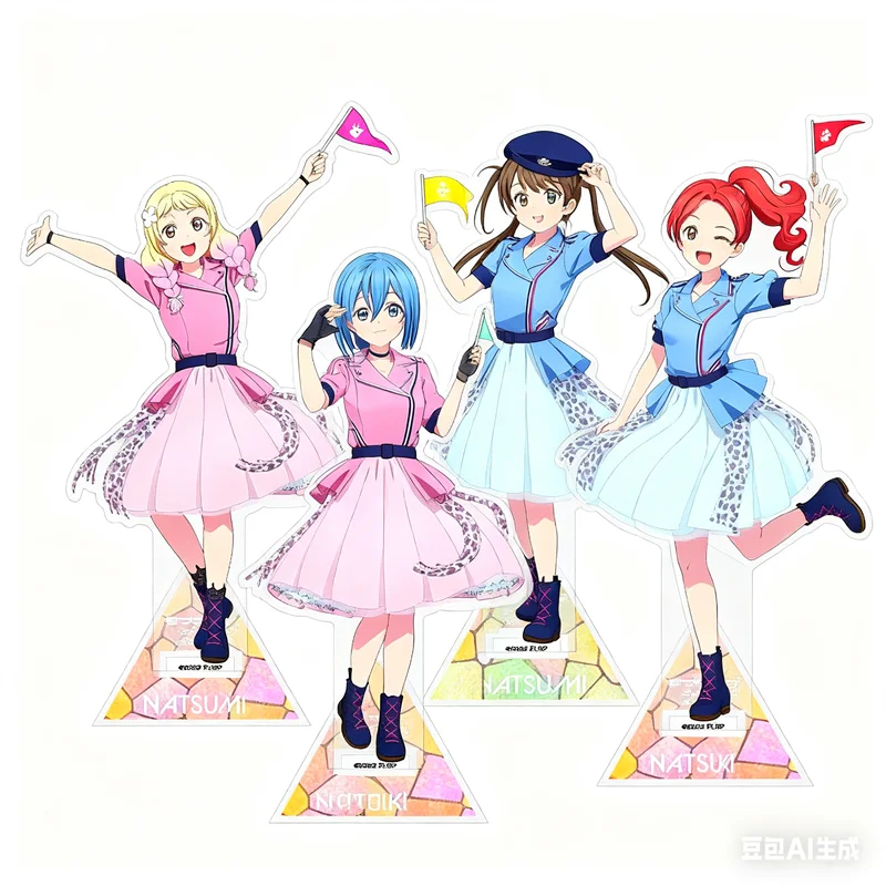 Anime LoveLive! Game Tang Keke Arashi Chisato Heanna Sumire Kinako Acrylic Stand Doll Shibuya Kanon Model Plate Cosplay Toys
