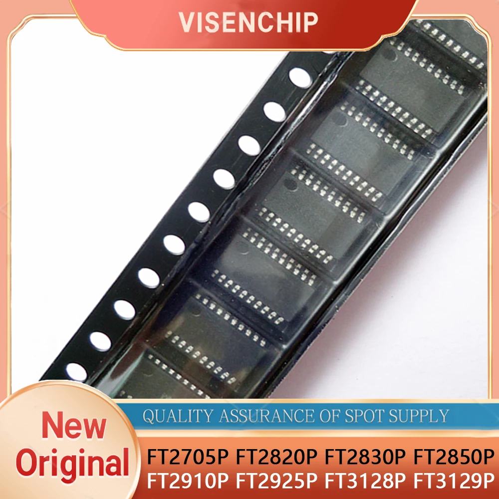 2 piezas nuevo Original FT2705P FT2820P FT2830P FT2850P FT2910P FT2925P FT3128P FT3129P SOP-16 TSSOP-20 TSSOP-28