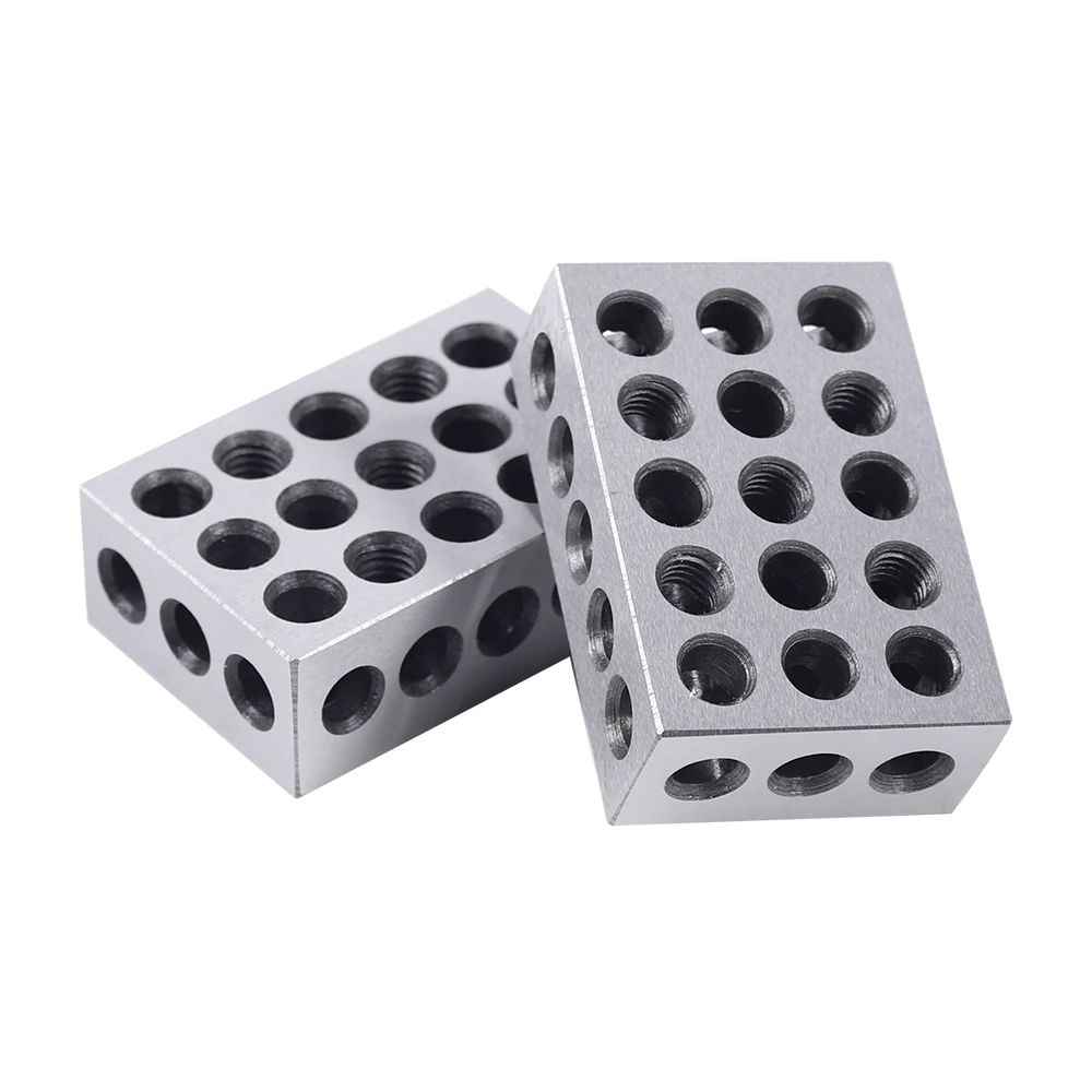 5 Matched1-2-3 Blocks Set Ultra Precision 23 Holes 0.0001