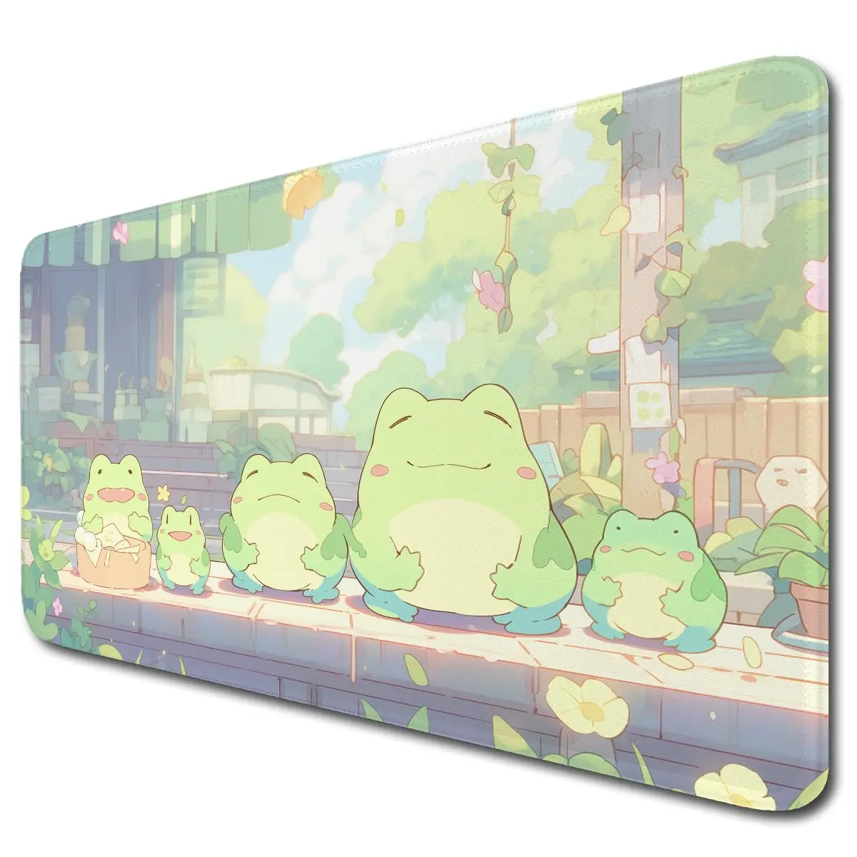 

Cute Frog Desk Mat, Adorable Desktop Decoration,XXL Non-slip Waterproof Gaming Mouse Pad, The Perfect Gift for A Friend.
