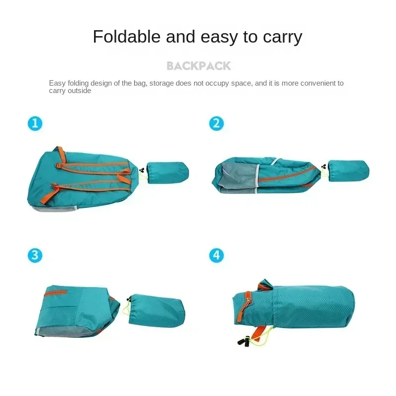 25L Light Folding Waterproof Unisex Hiking Fitness Camping waterproof Climbing Travel Bag Outdoor Sports Leisure Backpack