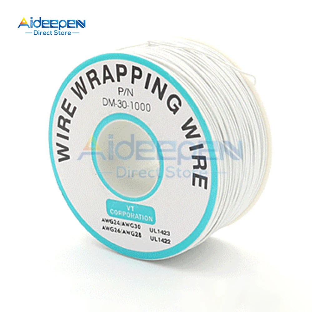 ジャンパーケーブル,250m, 30awg,8色,1ピース,ピュアカバーボード用,カラー断熱ラップ,PCBはんだ付け用