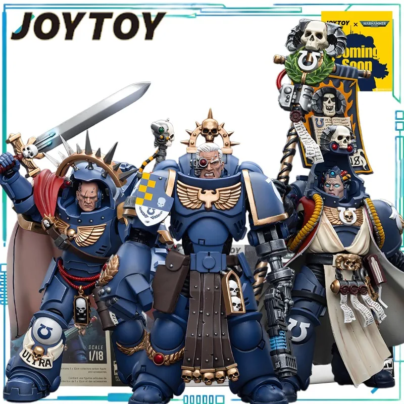 

JOYTOY Genuine JOYTOY X Warhammer 40K Series Ultramarines 1/18 Action Figure Boy's Gift Collection Model Anime Warhammer K40