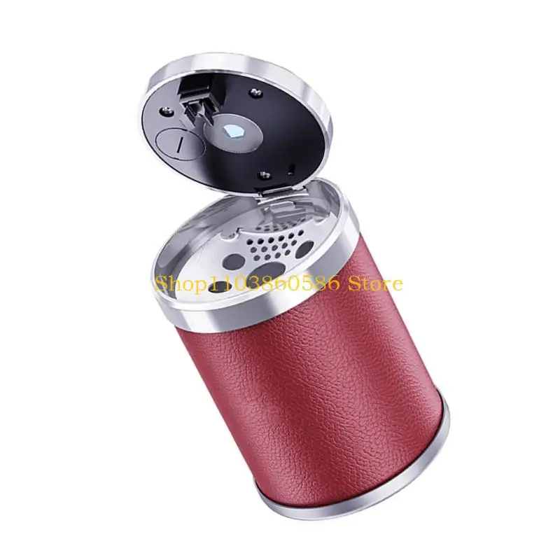 242A Intelligent Car Ashtray With Auto Glow Feature And Multipurpose Storage Capacity