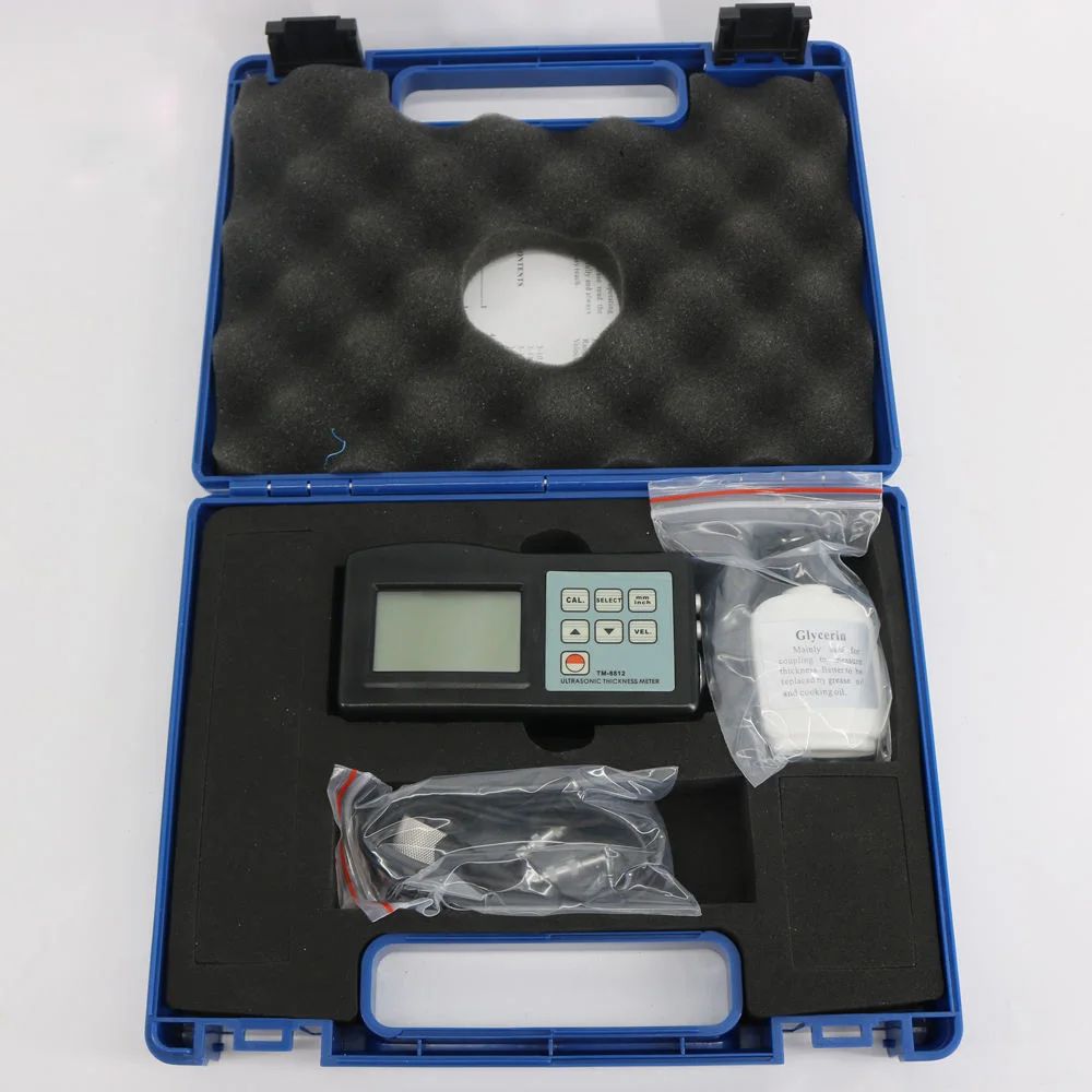 

TM-8812 Ultrasonic Thickness Meter with Display 4 Digit 10 mm LCD Measuring Range 1.2~200mm/0.05~8 Inch TM8812