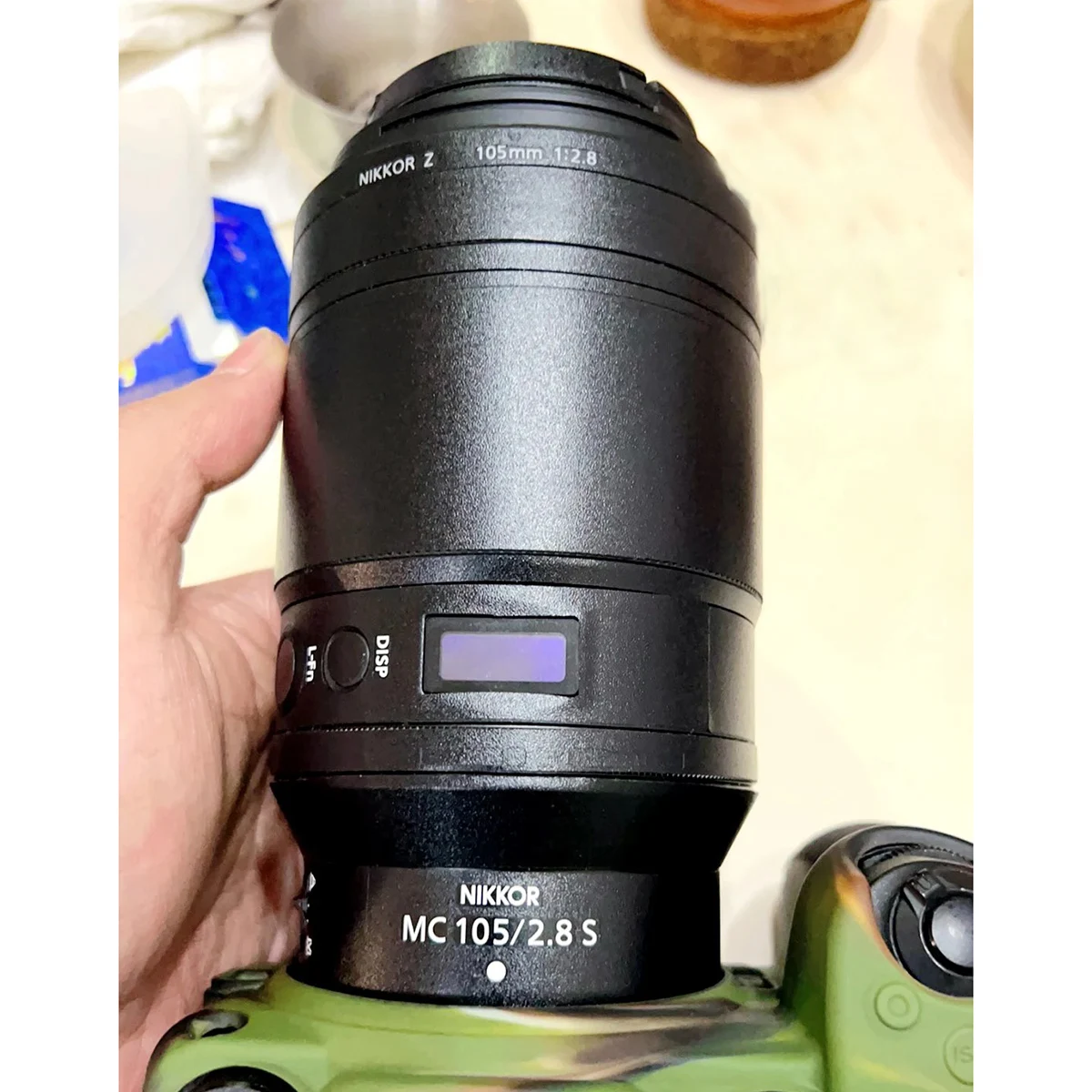 Pegatina personalizada para lente Nikon Z Macro 105mm F2.8 VR S, película protectora de vinilo, revestimiento protector Z MC105/2.8 S 105 2.8
