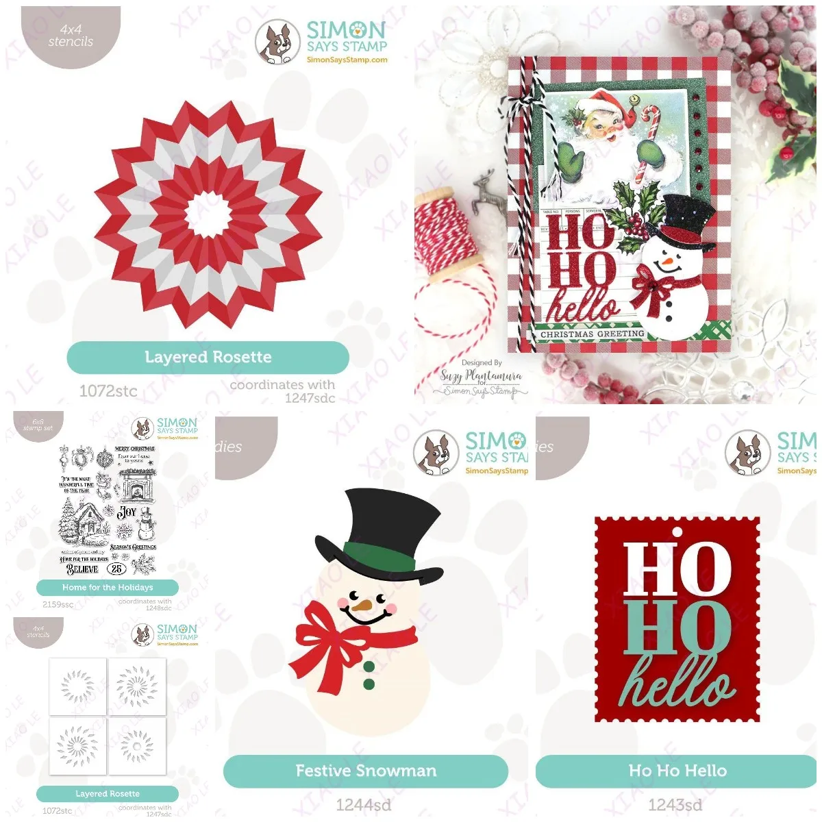 

Home for the Holidays Festive Snowman New Metal Cutting Dies and Silicone Stamps Stencil DIY Scrapbooking Paper Handmade Album