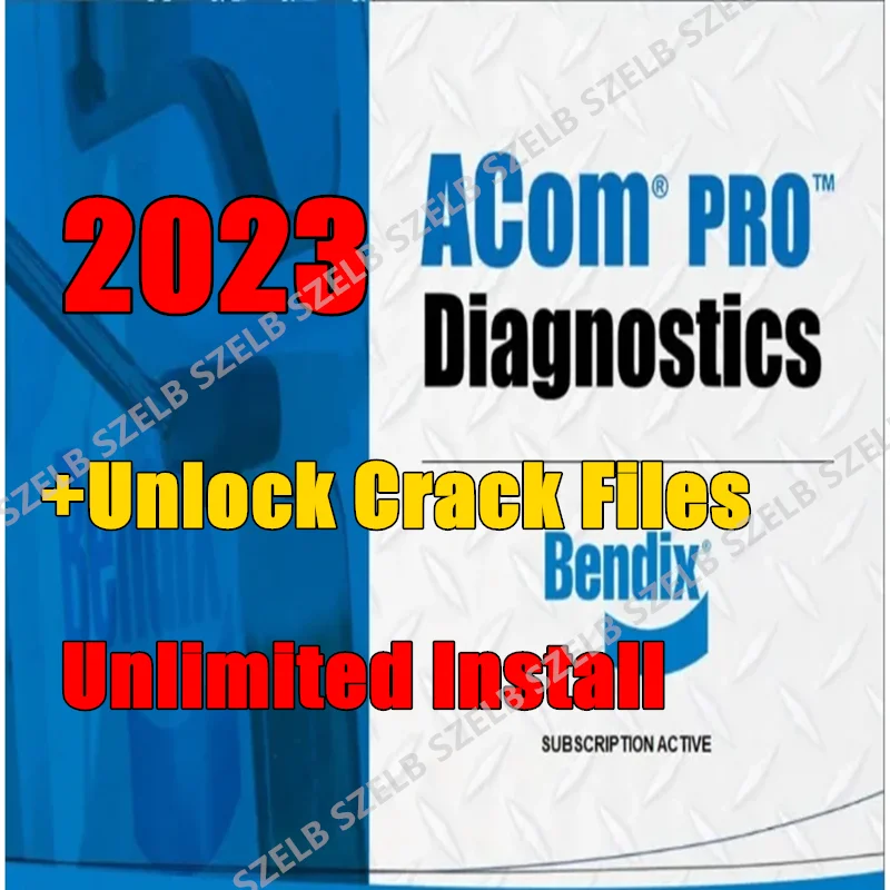 Newest Bendix ACom Pro Diagnostics 2023v1+Unlocked Crack Files Unlimited Install For Mulit PCs