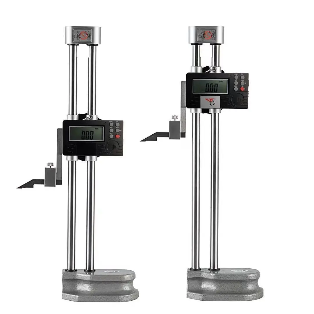 High-precision Double-column digital height gauge visual height ruler 0-300 / 500/600 / 1000mm hand shake double column