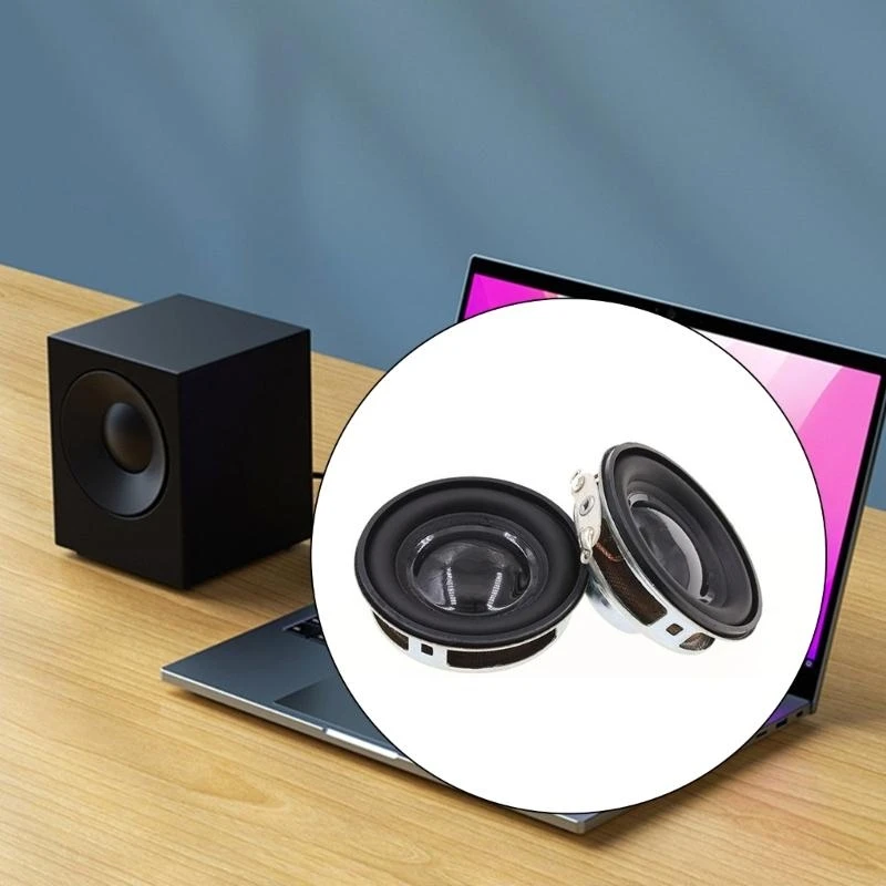 573a 1 세트 1.5 인치 스피커 전체 주파수 4ohm 3W 홈 시어터 용 라우드 스피커