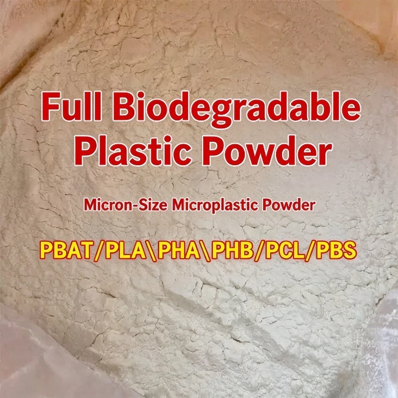 Biodegradable Resin Powder Ultra Fine Polymer Powder PBAT PLA PBS PCL PHA PVA For Industrial Grinding Use