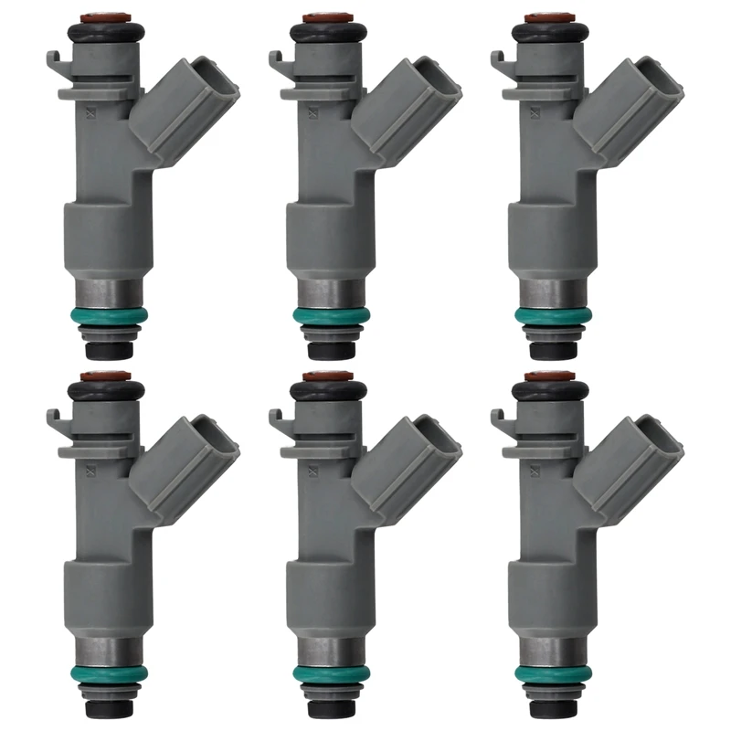 6PCS 16450-R70-A01 New Fuel Injector Nozzle For HONDA ACCORD CROSSTOUR MDX 3.0L 3.5L 3.7L V6