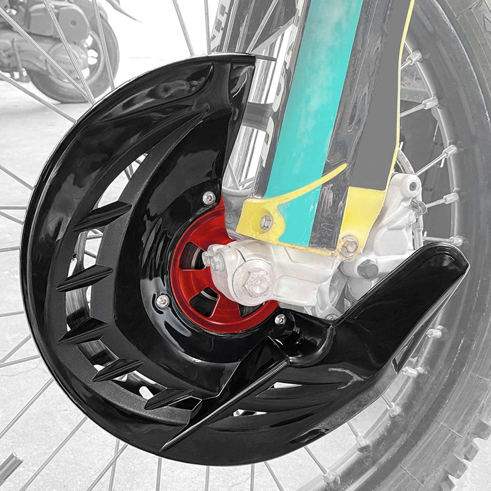 NICECNC For Beta RR 300 RR 250 2020-2024 RR 390 430 450 498 2015-2024 2023 RR 2T 4T Race Edition Front Brake Disc Guard Cover