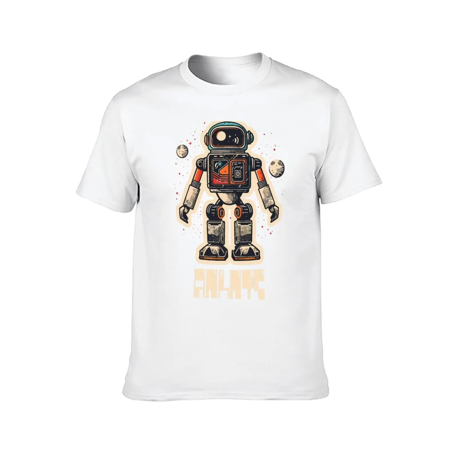 I Build Robots T-Shirt oversize t-shirts man croswit shirt man blacks summer tops t shirts for men cotton