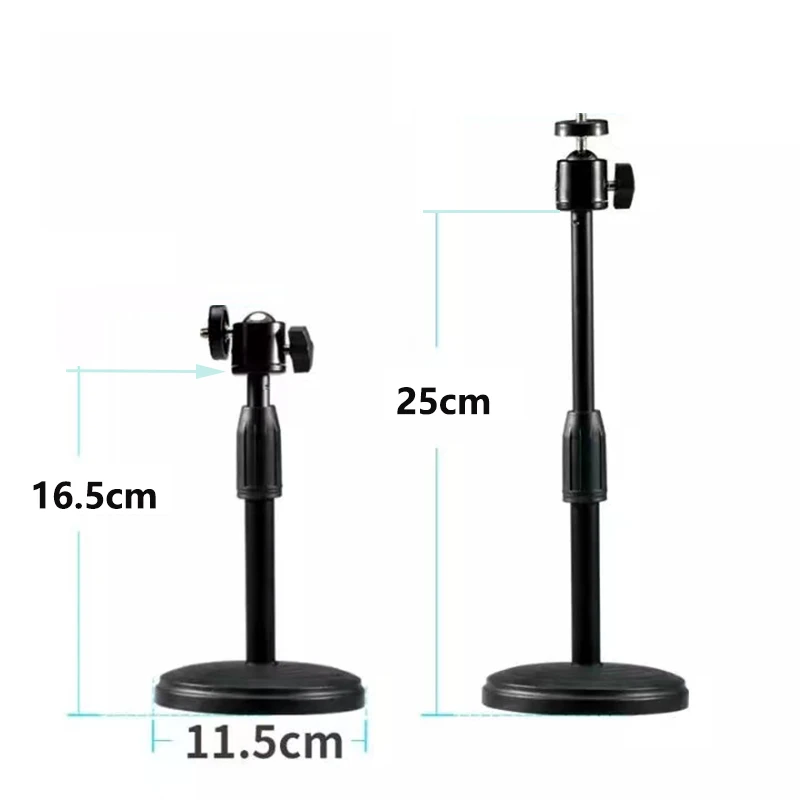 Desk Webcam Mount Support Tripod for Mobile Phone Samrtphone Stand Table Web Camera Cellphone Holder Tripe for Iphone Logitech
