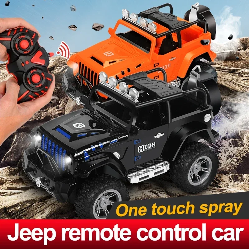 

RC Car 2.4G Radio Remote Control Cars Hummer Pickup Model Buggy Off-Road Control Trucks Girls Toys for Children