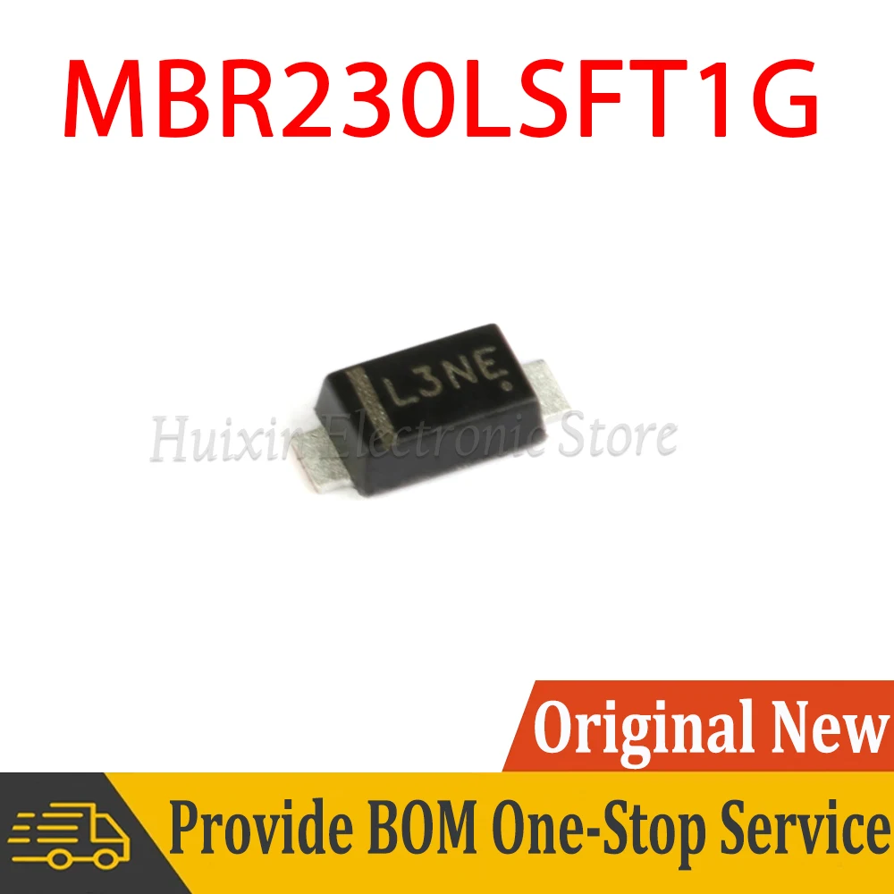 

5pcs MBR230LSFT1G L3N SOD-123F 30V 2A SMD Schottky Diode SMD New and Original IC Chipset