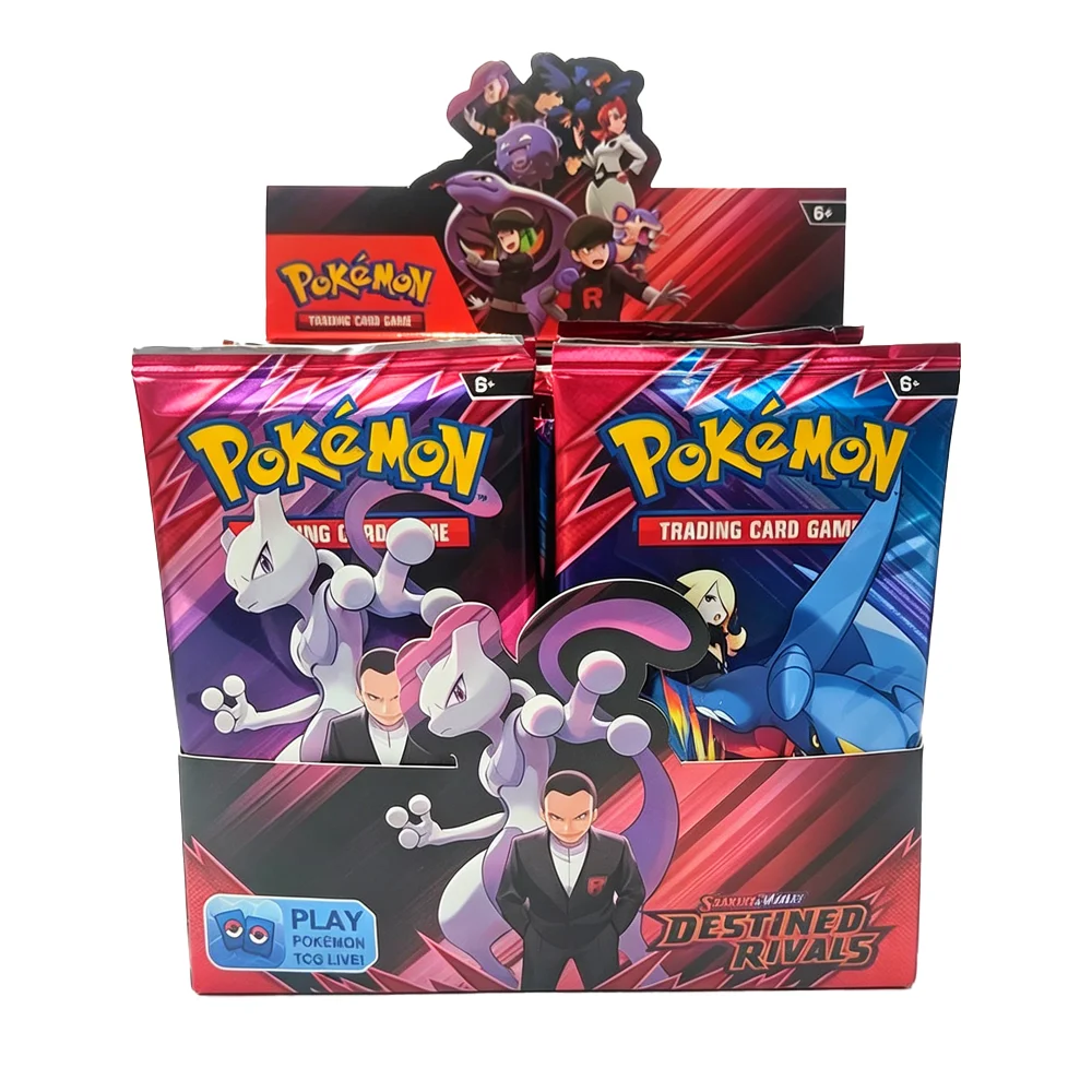 Pokemon TCG Destined Rivals Prismatic Evolutions Booster Box, Collectible Trading Card Game, Random Assorted Cards