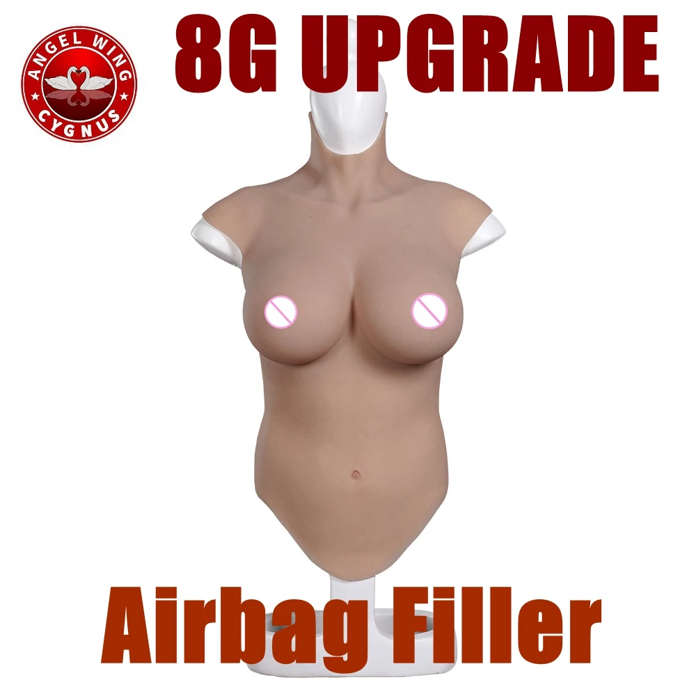 

8GUpgrade Airbag Filler Halfbody Fake Artificial Boob Realistic Silicone Breast Form Crossdresser Shemale Transgender Drag Queen