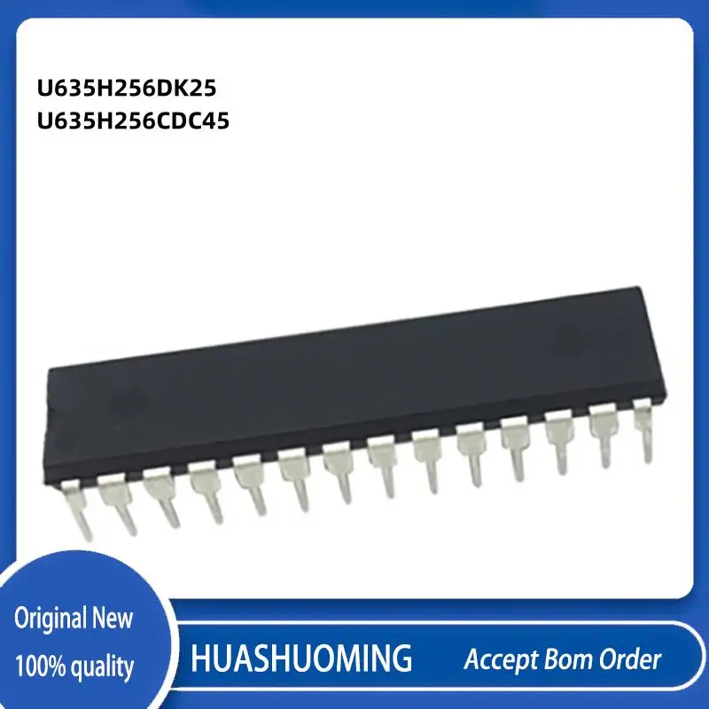 5Pcs/Lot U635H256DK25 U635H256DK U635H256CDC45 U635H256CDC  U635H64BDC DIP28