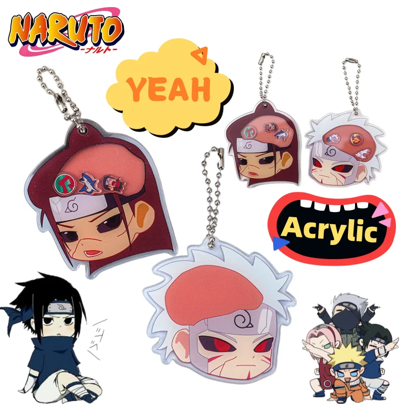 Anime Merchandise Naruto - Llavero acrílico de Naruto, mercancía de