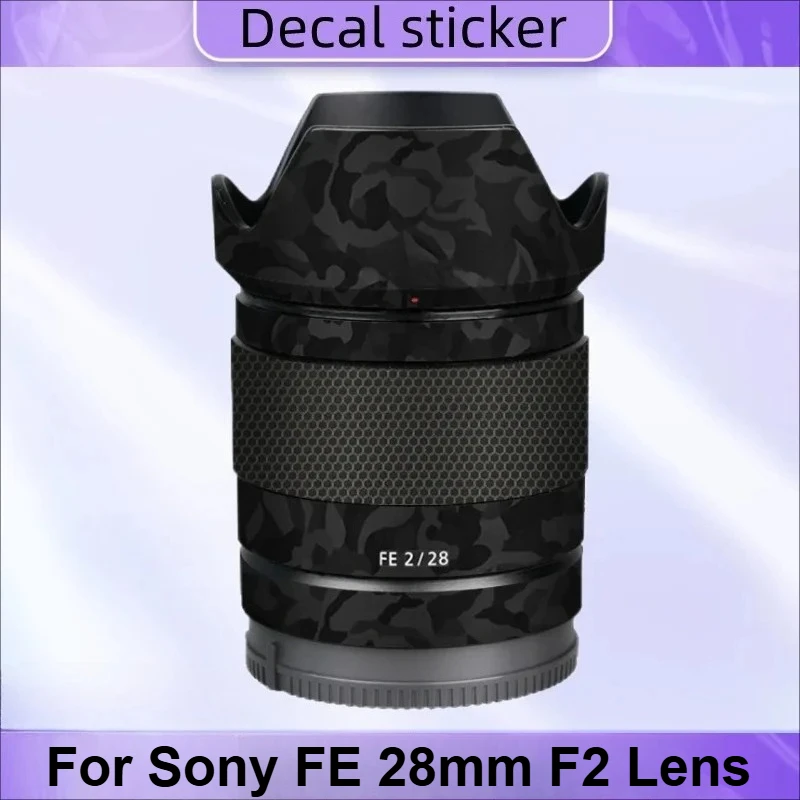 

Защитная пленка-наклейка для объектива Sony FE 28mm F2, виниловая пленка-деколь, защита от царапин, покрытие FE28 f/2