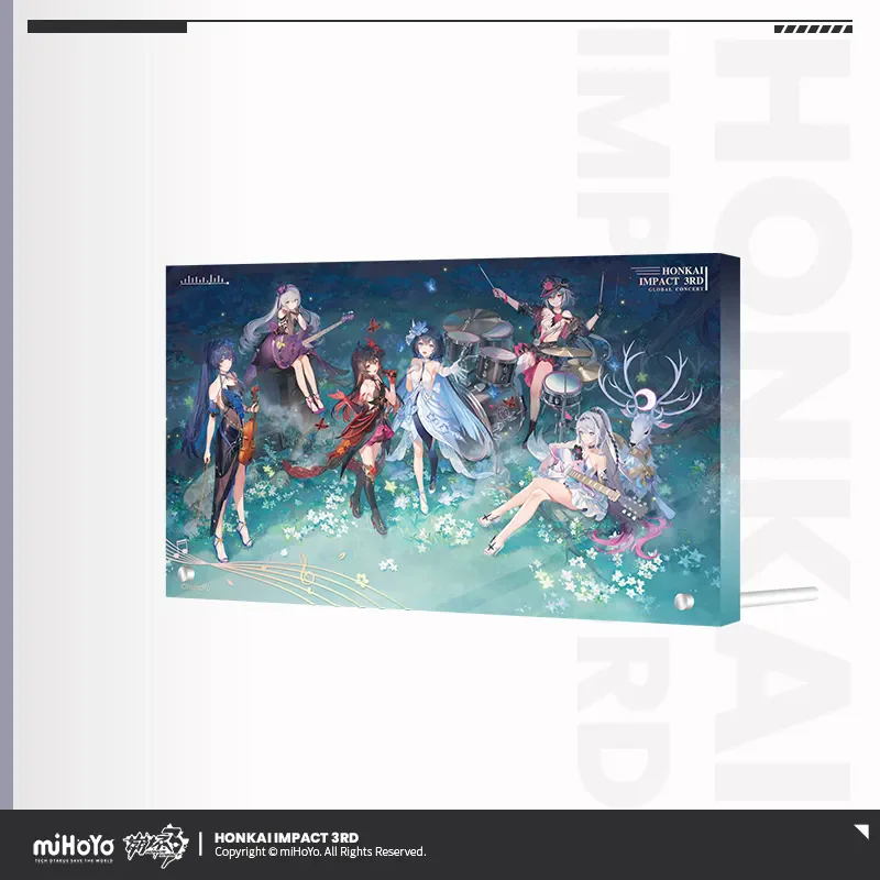 

Game Honkai Impact 3rd Official miHoYo Original Authentic LHQL Concert Acrylic Photo Picture Ornament Pendant Christmas Gift