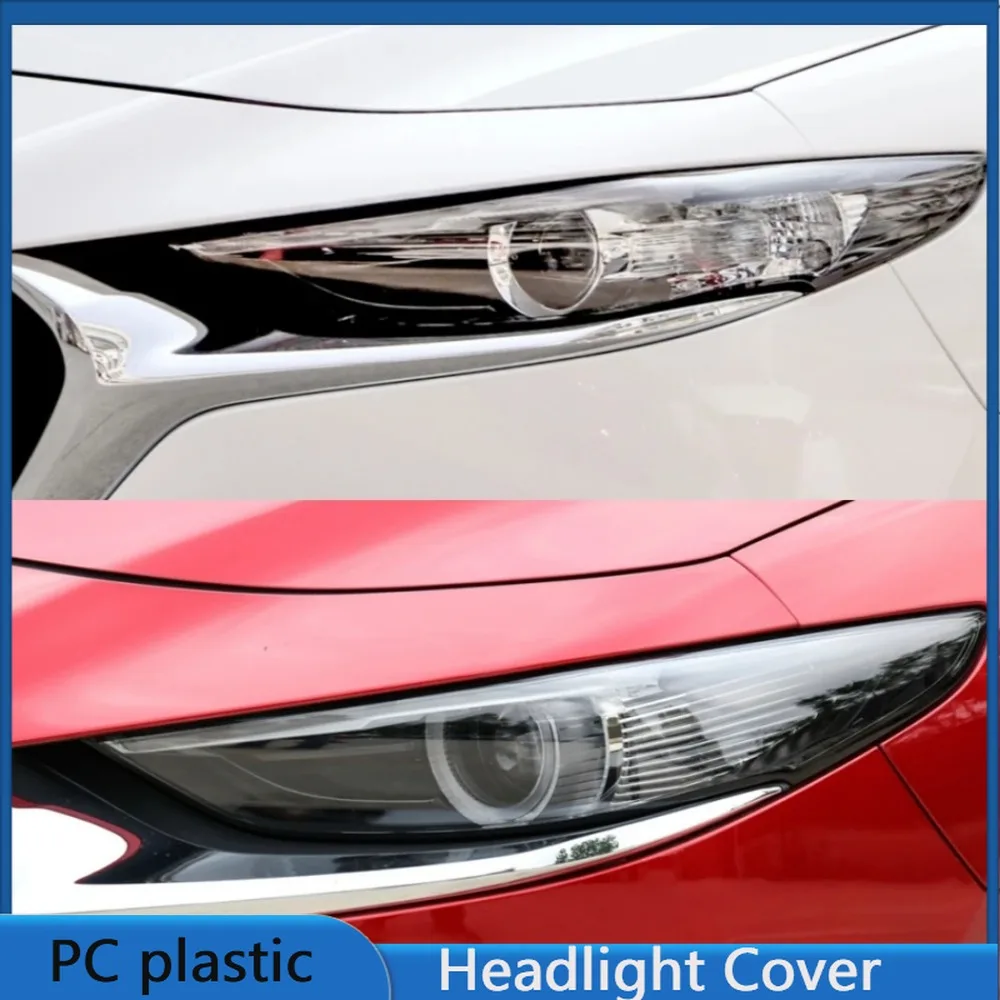 For Mazda 3 Axela 2020 2021 2022 2023 Year Front Headlight Cover Transparent Lampshade Headlamp Lens Shell Body Kit Accessories