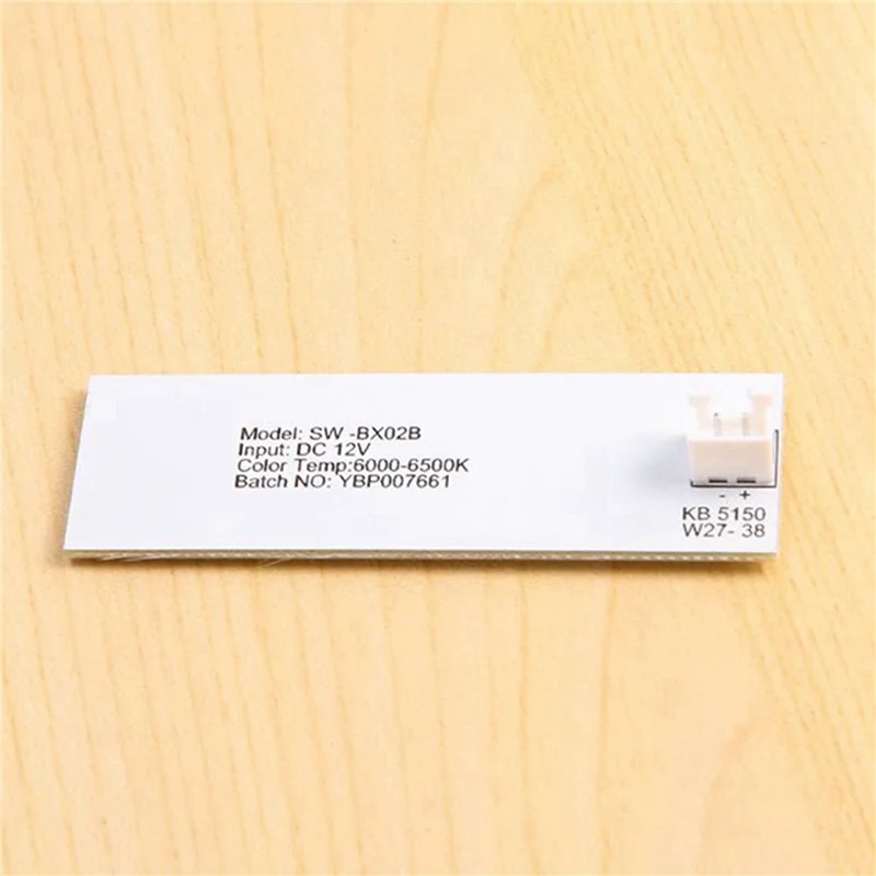 

6 шт. SW-BX02B Сменная светодиодная панель для холодильника ZBE2350HCA Световая панель SW-BX02B