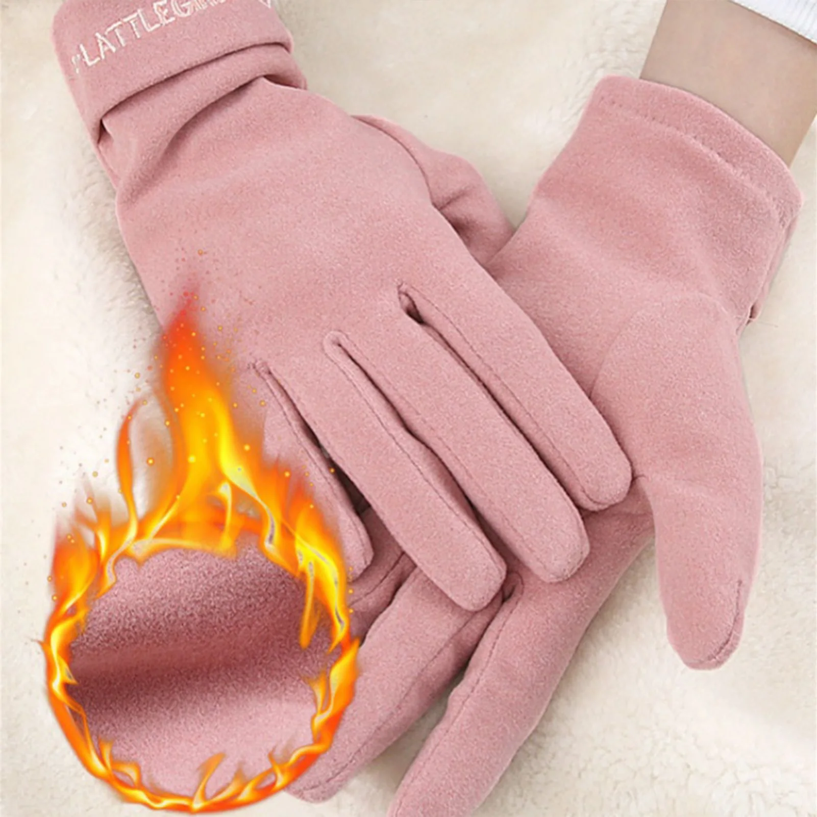 Women's Winter Warm Gloves Touch Screen Design Cold Weather Thermal Glove Gift to Wife Girlfriend Mother