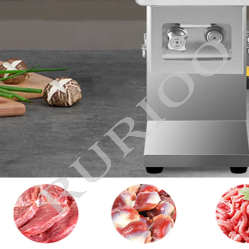 Meat Cutter Fast Meat Slicer Electric Commercial Slicer Shred Automatic Dicing Machine