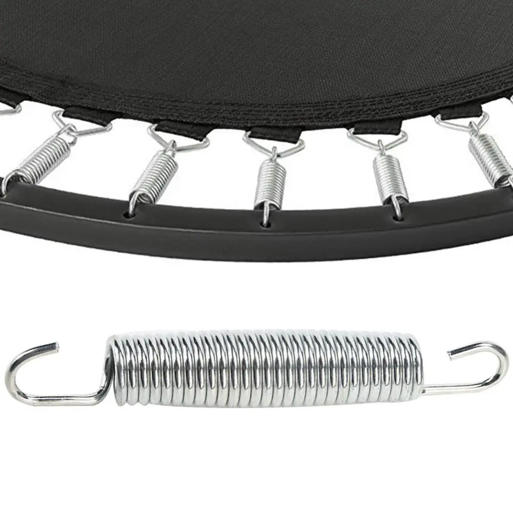 Trampoline Accessories 9-16.5cm Replacement Stainless Steel Springs T-Hook V-Ring For Circular Jumping Bed Kit Set