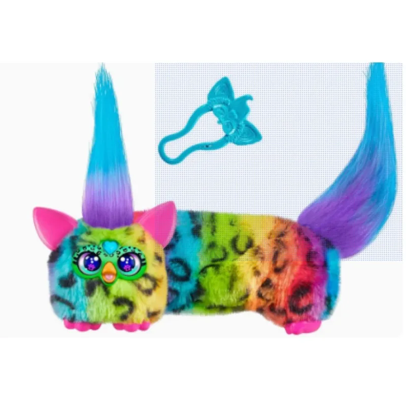Furby Figur Teleskopmodell, das vom Klang herstellt, Mini-Puppe, gefüllte Plüschtiere, Kinderspielzeug