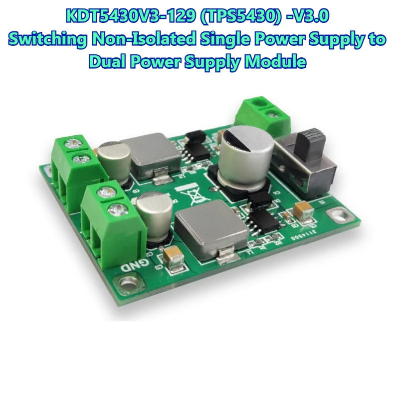 TPS5430 تحويل موفر طاقة تنظيمي وحدة واحدة إلى مزدوجة إمدادات الطاقة إيجابية سلبية محول جهد كهربي 5/12/15 فولت الناتج #2