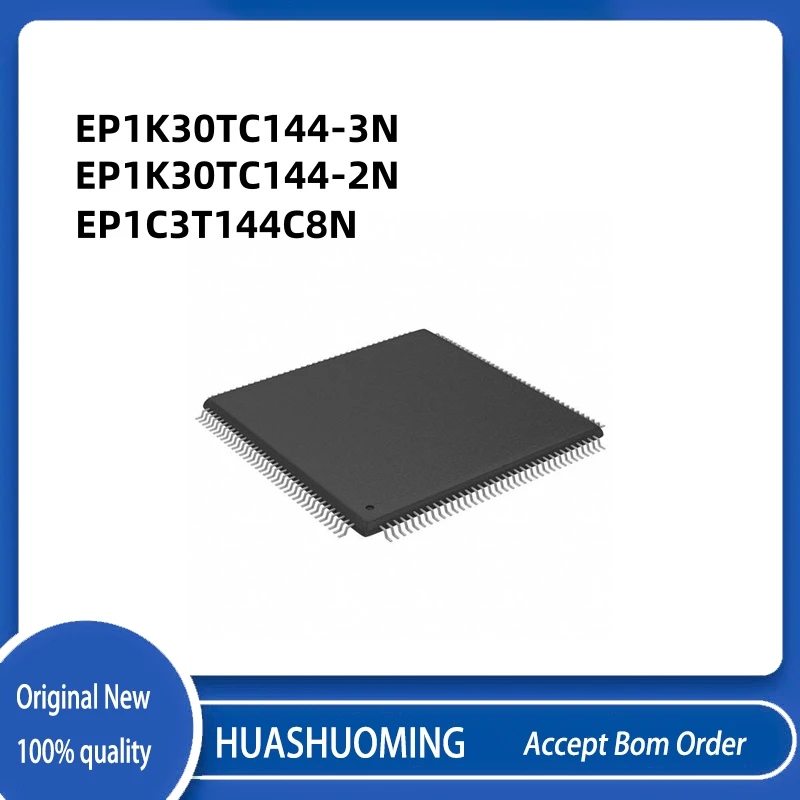 10Pcs/Lot  NeW  EP1K30TC144-2 EP1K30TC144-2N EP1K30TC144-３N  EP1K30TC144 EP1K30   EP1C3T144C8N   EP1C3T144C8   EP1C3T144